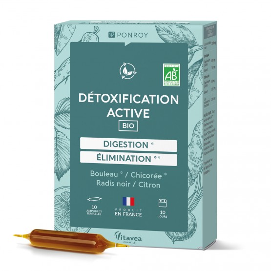 Ampoules Détoxification Active Bio